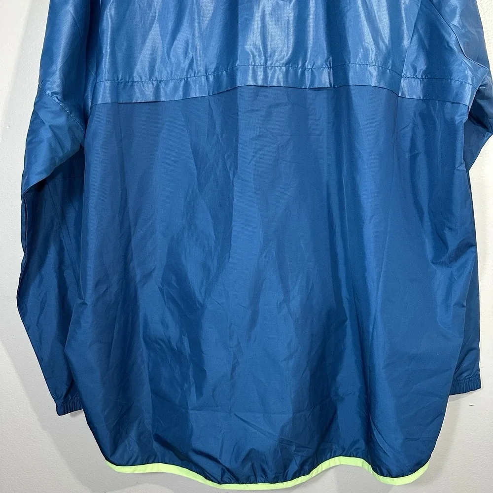NWT Adidas Jacket Men XXL Blue Long Sleeve Sport 2 Street‎ Windbreaker Hooded